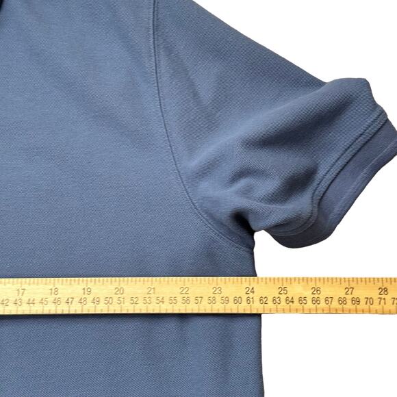 L.L. Bean Polo Shirt Men's XL Regular Blue 100% Cotton Traditional Fit - Picture 5 of 6